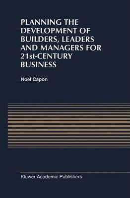 Libro Planning The Development Of Builders, Leaders And M...