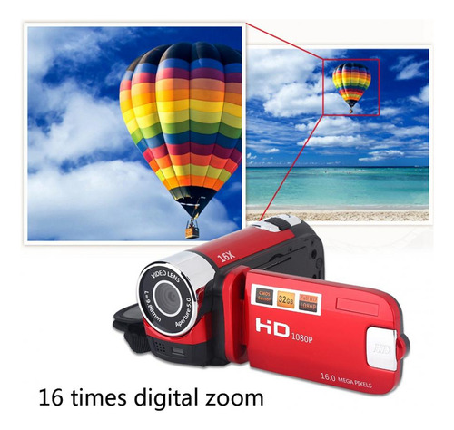 Videocámara Digital 1080p Mini 32g Memoria Videocámara