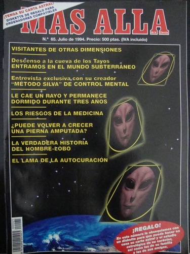 Revista Mas Alla Nº 65. Visitantes Otras Dimensiones.