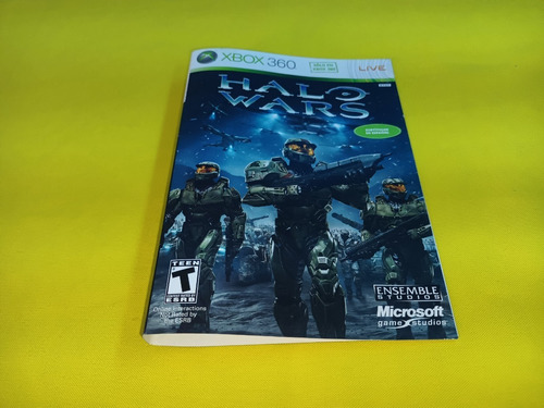 Portada Original Halo Wars Subtitulos En Español Xbox 360
