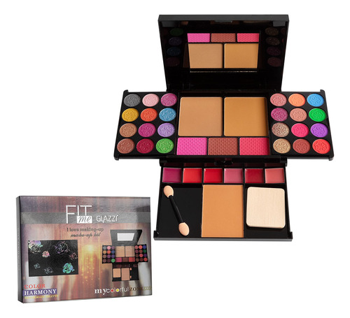 Vtrem Kit De Maquillaje Todo En Uno, Paleta De 36 Sombras De