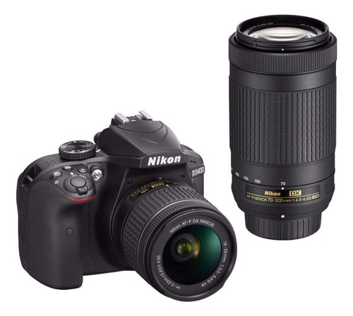 Nikon D W/ Af-p Dx Nikkor 18-55mm F/3.5-5.6g Vr & Af-p Dx N.