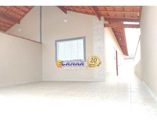Bela Casa À Venda Em Mongaguá, Ótima Localização!