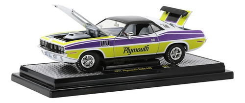 Miniatura Plymouth Cuda 440 1/24 M2machines