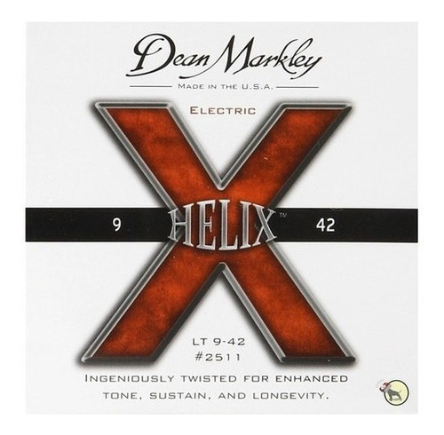 Encordado Guitarra Eléctrica Dean Markley 2511 Helix 09