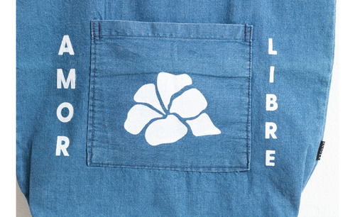 Tote Bag De Jean Con Estampa