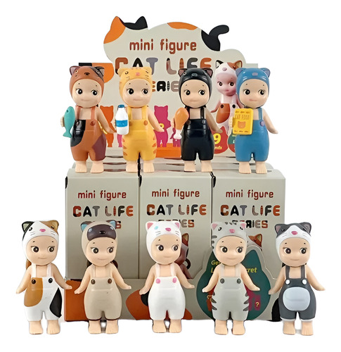 Figura Gato Sonny Angels - Accesorio Space Winter Dino