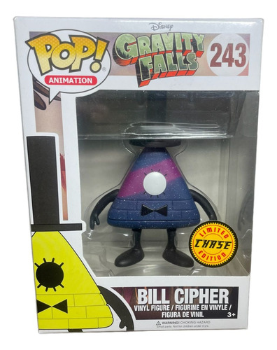 Funko Pop Bill Cipher 243 Chase Original Gravity Falls