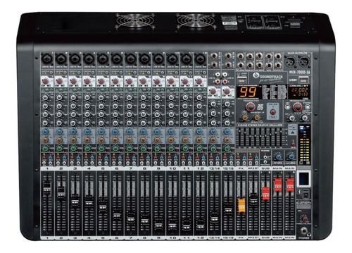 Consola Amplificada Soundtrack Mix-7000-16 700wx2/16 Ch/bt