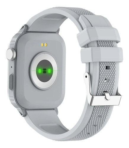Smartwatch Colmi M41 Silver Silicone Color De La Malla Plata