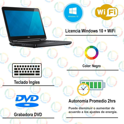 Imagen 4 de 10 de Notebook I5 - 12gb De Ram - 240gb Ssd - 14'' Led - Dell 5440