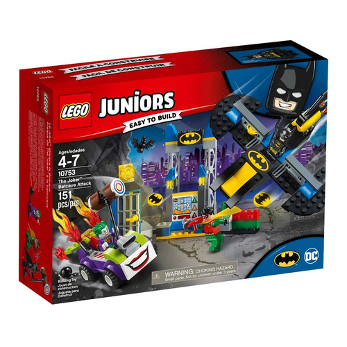 Lego Juniors 10753 Batman Ataque Joker Baticueva Mundomanias