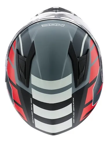 Casco Moto Integral Mac Speed Fleet Visor Simple Ciclofox