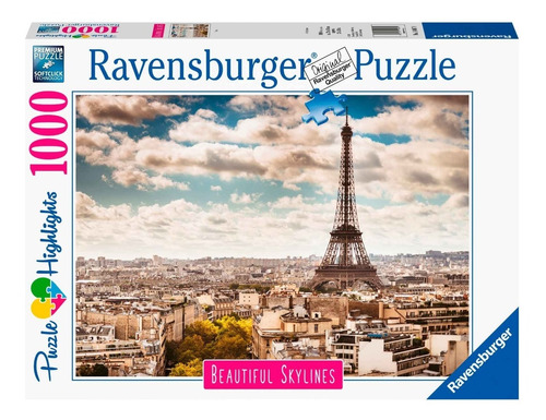 Puzzle 1000 Piezas Paris Ravensburger 140879
