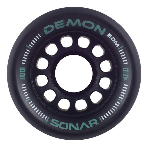 Ruedas Sonar, Demon Edm, Ruedas Para Patines, Paquete De 4..