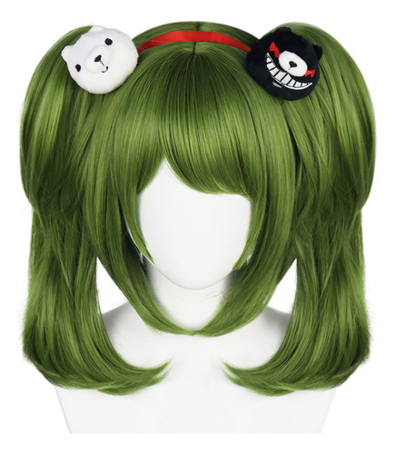 Peluca De Monaka De Danganronpa For Cosplay