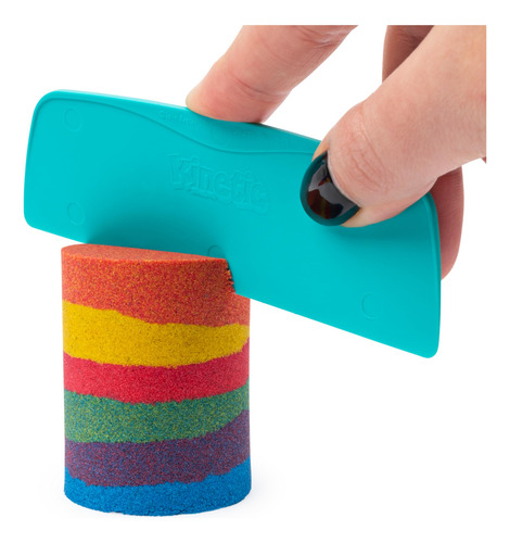 Set De Mezclas Play Sand Kinetic Sand Rainbow Con 3 Colores