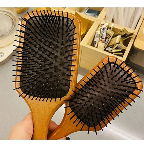 Juego De 3 Peines De Madera Masajeadores Para Mujer