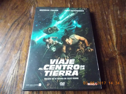 Dvd Original Viaje Al Centro De La Tierra- Fraser Hutcherson