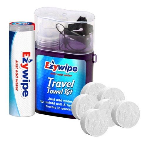 Kit Dispensador Mas Tubo De Toallas Expadibles Ezywipe