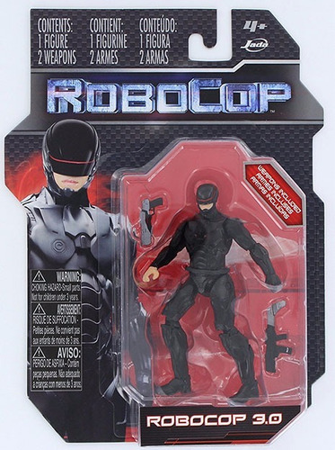 Robocop 10 Cms Black Version 3.0 Jada Toys Terminator 4 PuLG