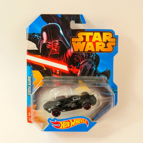 Hot Wheels Darth Vader Abriendo Personajes Star Wars 1:64 A3 Negro (Usado)