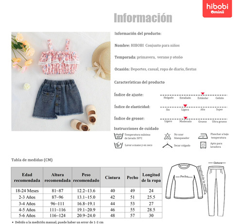 Conjunto De Camisola Con Estampado Floral Y Falda Para Bebés Rosa 18-24 M