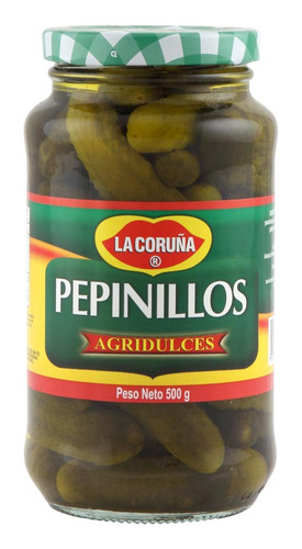 Pepinillo Agrid Frasco 500g La Coruña - g a $37