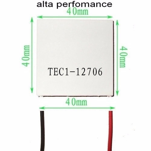 Pastilha/placa De Peltier 12 V Tec 12706 Cooler Termoeletric