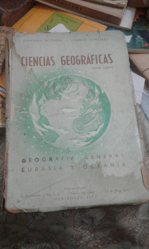 Ciencias Geográficas Primer Curso Di Leone González