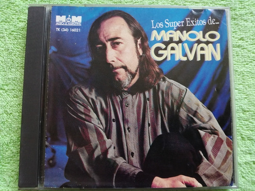 Eam Cd Los Super Exitos De Manolo Galvan 1992 Grandes Hits