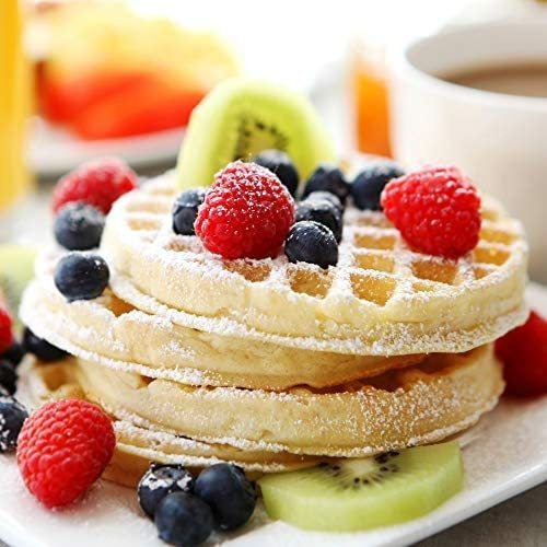Maquina Para Hacer Waffles Holstein Housewares/rojo Vivo