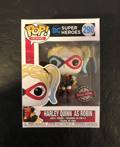 Funko Pop! Harley Quinn As Robin #290 Special Edition
