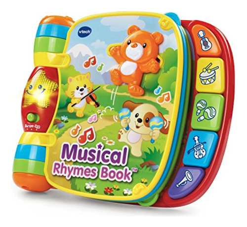 Juguetes Para Niños  Vtech Libro De Rimas Musicales, Rojo 1,