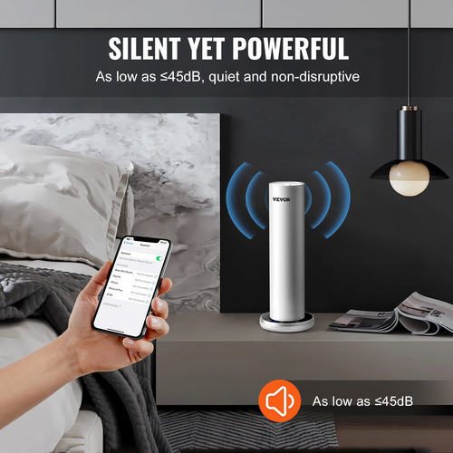 Difusor De Aroma 120ml Inteligente Bluetooth 1000 M Vevor