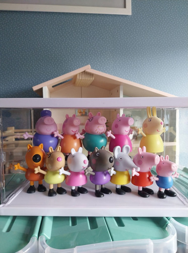 Jueguetes Peppa Pig Colección 12 Juguetes Burger King (Usado)
