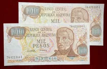 Comprar Billetes 1000 Pesos Ley Bottero 2462 \u002F 656a Unc Correlativos