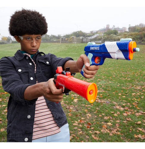 Nerf Fortnite Dual Pack Lp Y Flint-knock Con 6 Dardos