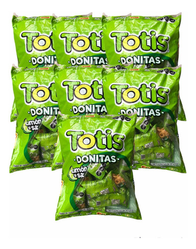 Totis Limón Y Sal Chicharrón Pack 240 Pz De 20 G C/u