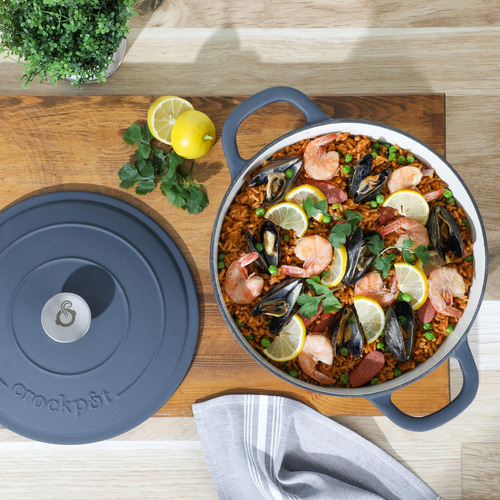Oven Dutch Oven Artisan, Hierro Fundido Esmaltado, 7 Litros,
