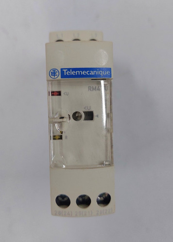 Relé De Controle Monitoramento Rm4 Tu01 Telemecanique