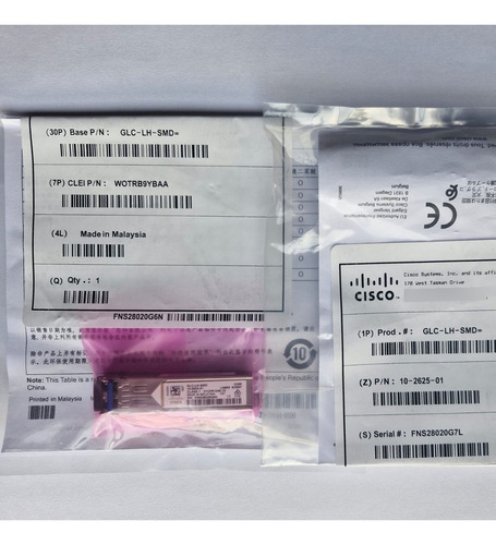 Cisco Glc-lh-smd= Módulo Transceptor 1000base-lx/lh Sfp