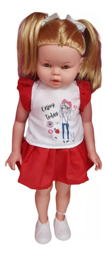 Muñeca Gigante Julieta 70 Cm Habla 12 Frases Cariñito 530