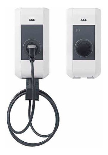 Imagem 1 de 3 de Wallbox Carregador Veículos Elétricos 22kw Tipo 2 Abb 6 Mtrs