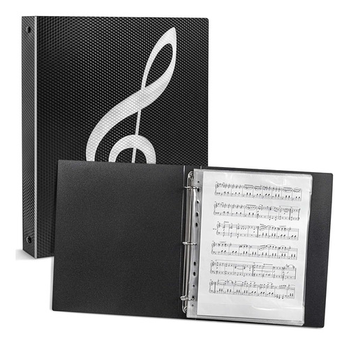 Carpeta De Partituras, Carpeta De Música Tamaño Carta, Capac