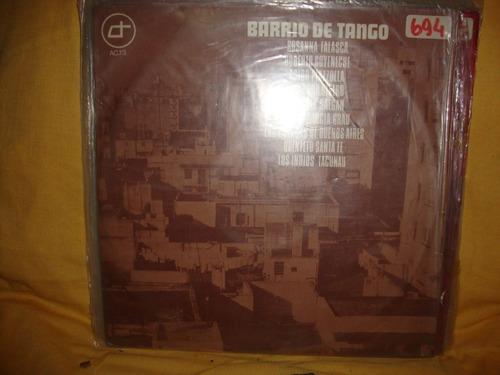 Vinilo Barrio De Tango Falasca Piazzolla Goyeneche T2