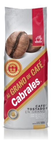Cafe Cabrales Al Grano De Cafe En Grano 1kg