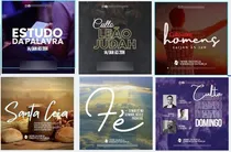 Comprar Pack Canva Igreja Gospel 40 Templates Para Feed Instagram