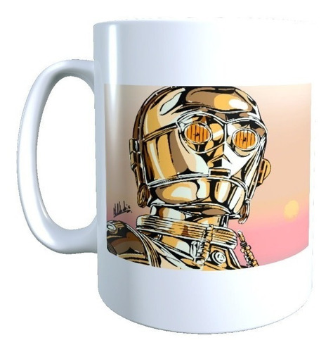 Taza Diseño Star Wars C3po Pelicula Poster