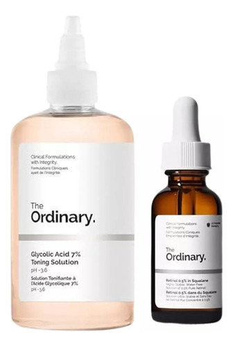 The Ordinary Glycolic Acid + Retinol 0.5% Combo